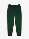 Men's Tapered Fit Fleece Track Pants Brushed Sweatpants Green 2529 - LACOSTE - BALAAN 1