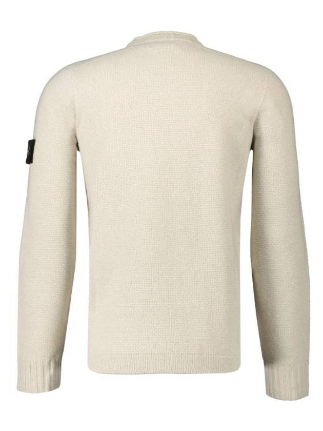 Compass Badge Crew Neck Sweater 8115568A3 - STONE ISLAND - BALAAN 4