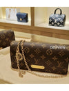 Lily Monogram Chain Shoulder Bag Brown - LOUIS VUITTON - BALAAN 3