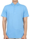 Golf Wear Men s Collar Short Sleeve T Shirt G4MS23K300 CIELO - G/FORE - BALAAN 2