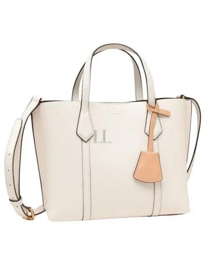 Perry Triple Compartment Small Tote Bag Ivory - TORY BURCH - BALAAN 2