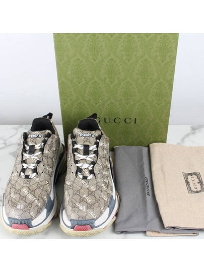 Balenciaga Hacker Ebony Triple S Sneakers 41 260 - GUCCI - BALAAN 2