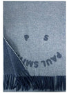 Happy Face Logo Wool Muffler M2A 150T M775 43 - PAUL SMITH - BALAAN 2