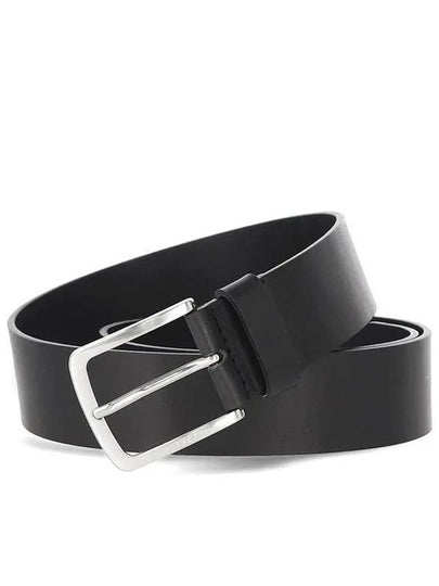 Italian Leather Belt Black - HUGO BOSS - BALAAN 2