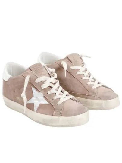 Superstar Suede Low Top Sneakers Pink - GOLDEN GOOSE - BALAAN 2