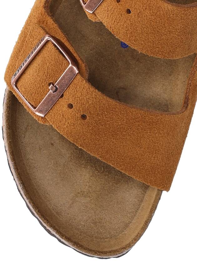 Arizona SFB Suede Slippers Mink - BIRKENSTOCK - BALAAN 6