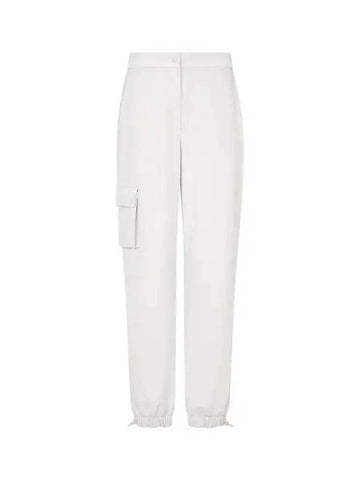 Women s Easy Cargo Jogger Pants Ecru 271487 - EMPORIO ARMANI - BALAAN 1