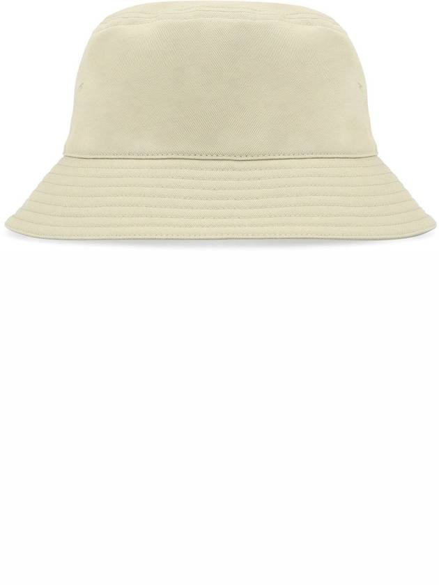 EKD Embroidered Cotton Bucket Hat Beige - BURBERRY - BALAAN 3