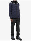 Wappen Patch Skin Touch Nylon Hooded Jacket Navy - STONE ISLAND - BALAAN 5