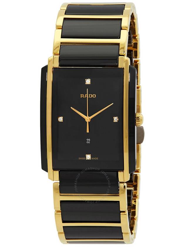 Rado Integral Jubile Black Dial Unisex Watch R20204712 - RADO - BALAAN 1