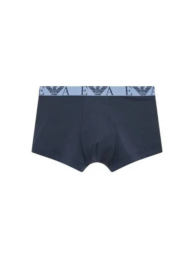 UNDERWEAR Men s Eagle Logo Banding Stretch Drose Marine 270307 - EMPORIO ARMANI - BALAAN 1