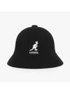 K3407 BLACK Bermuda casual big logo bucket hat - KANGOL - BALAAN 2