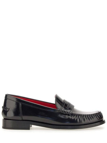 Salvatore Ferragamo Leather Loafer - SALVATORE FERRAGAMO - BALAAN 1