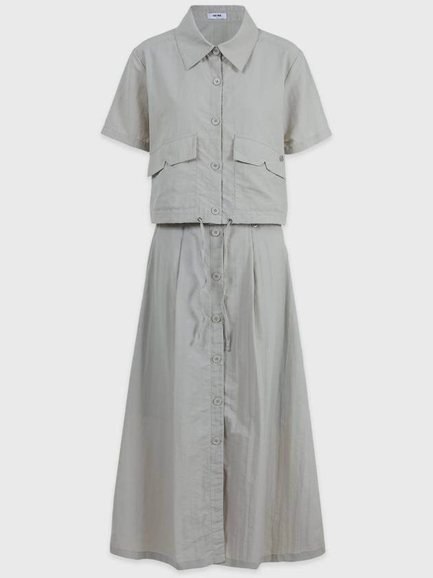 Zephyr M point blouse long skirt set up - MICANE - BALAAN 4