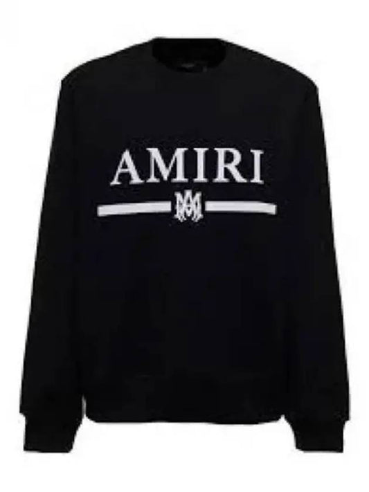 AMI Army RI logo print sweatshirt black MJL011001 - AMIRI - BALAAN 1