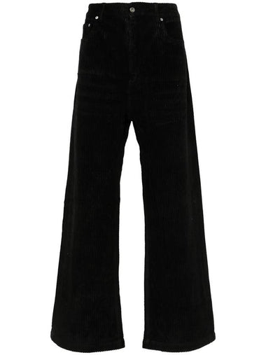 RICK OWENS DRKSHDW Jeans Black - RICK OWENS - BALAAN 1