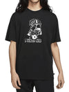 SB Skateboard Print Short Sleeve T-Shirt Black - NIKE - BALAAN 1