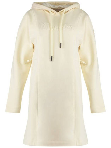 Moncler Cotton Sweatdress - MONCLER - BALAAN 1