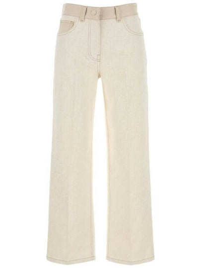 FF Long Jeans White - FENDI - BALAAN 2