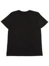 Fox Head Patch Regular Short Sleeve T-Shirt Black - MAISON KITSUNE - BALAAN 3