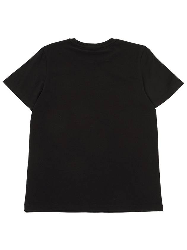 Fox Head Patch Regular Short Sleeve T-Shirt Black - MAISON KITSUNE - BALAAN 3