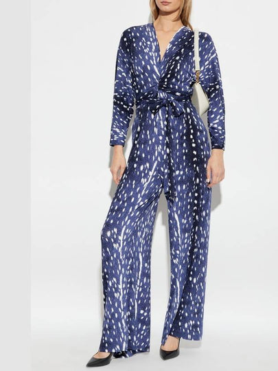 Diane Von Furstenberg Jumpsuit 'Aurelia', Women's, Blue - DIANE VON FURSTENBERG - BALAAN 2