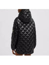 2F00011 595ZZ 999 CAMICIA Quilted Black Hooded Down Jacket - MONCLER - BALAAN 4