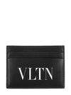 VLTN Logo Card Wallet Black - VALENTINO - BALAAN 2