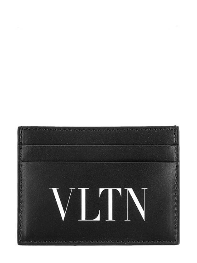 VLTN Logo Card Wallet Black - VALENTINO - BALAAN 2