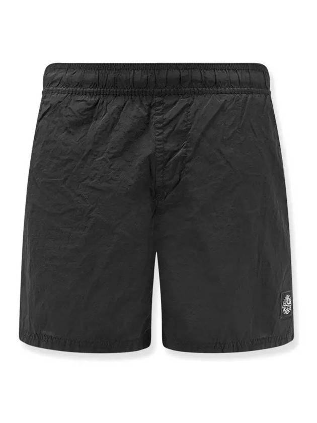 Nylon Metal Econyl Swim Shorts Black - STONE ISLAND - BALAAN 2