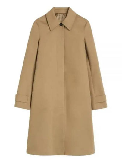 A Line Car Single Coat Beige - TOTEME - BALAAN 2