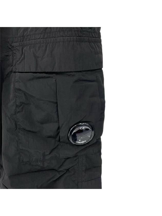 Men's Stretch Cargo Straight Pants Black - CP COMPANY - BALAAN 4