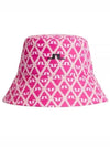 Hat Rosa Print Bucket Hat GWAC09762 S193 Women's Rosa Print Bucket Hat - J.LINDEBERG - BALAAN 2