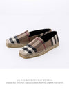 Alport Espadrilles Brown Black White - BURBERRY - BALAAN 5