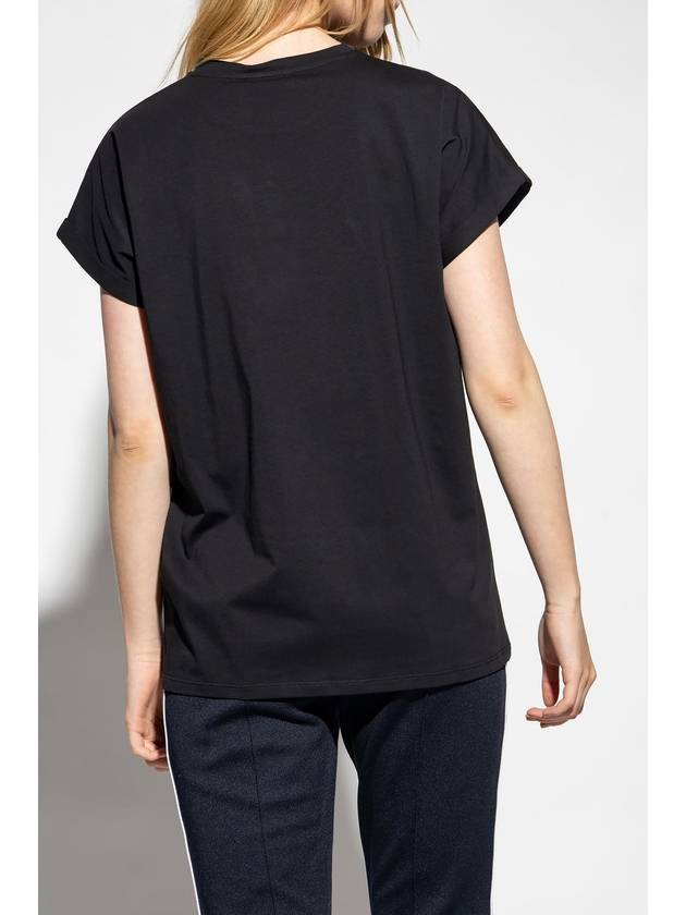 long sleeve t-shirt BF1EF010BB01 EAB BLACK - BALMAIN - BALAAN 5