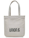 Women's Jenny Five Eco Bag Ivory - UNION 6 - BALAAN 1