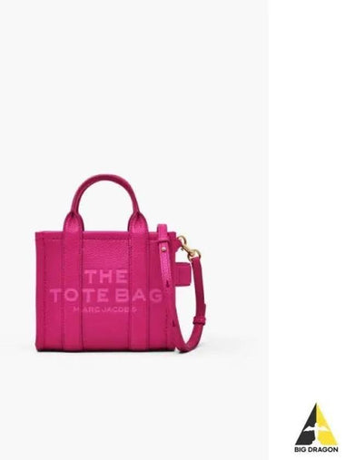 Leather the Mini Tote Lipstick Pink MBBAS24004FCH - MARC JACOBS - BALAAN 1