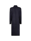 Houndstooth pattern wool double coat JN C020 BLACK - JUNYA WATANABE - BALAAN 2