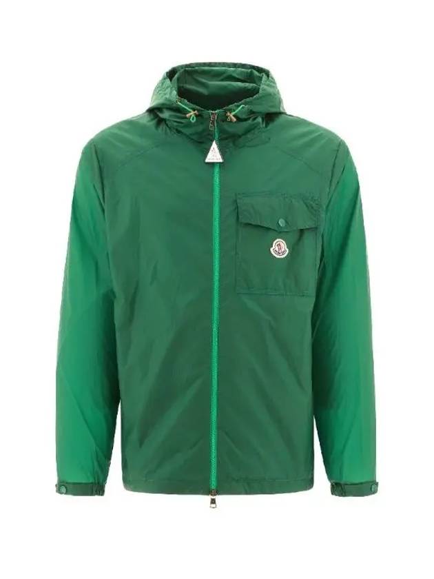 Men's Samakar Hooded Zip-Up Jacket Green - MONCLER - BALAAN 2