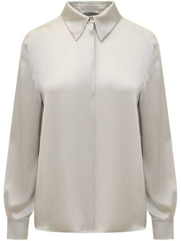 Alberta Ferretti Shirts Grey - ALBERTA FERRETTI - BALAAN 1