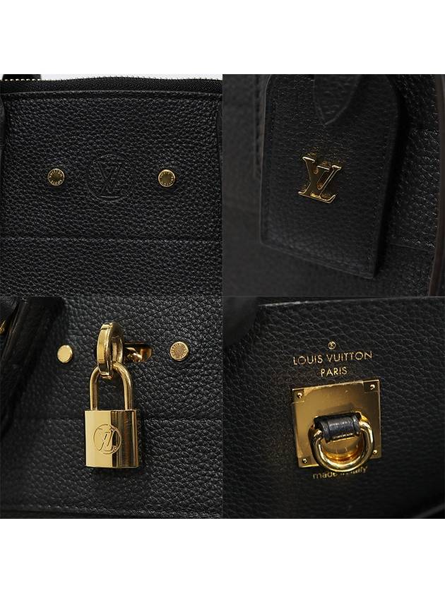 M53015 Black Grain Calfskin City Steamer MM 2WAY - LOUIS VUITTON - BALAAN 7