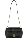 Lola Quilted Leather Medium Cross Bag Black - BURBERRY - BALAAN 5