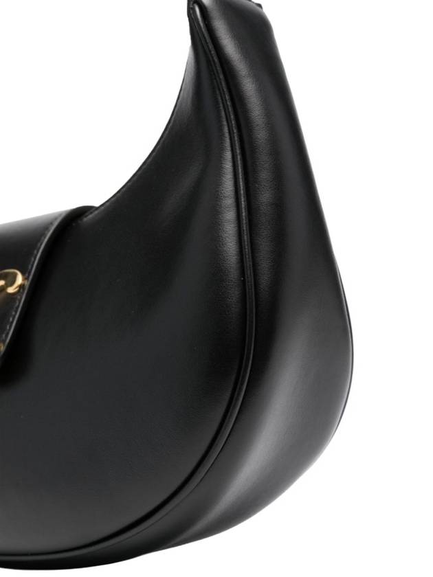 Ava Triomphe Smooth Calfskin Shoulder Bag Black - CELINE - BALAAN 6