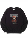 Bay Bear Warm Red Sweatshirt Black - MONSTER REPUBLIC - BALAAN 2