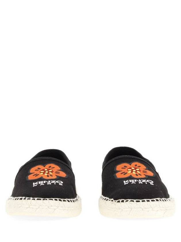 Boke Flower Espadrilles Black - KENZO - BALAAN 4