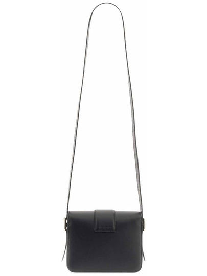 Box Trot Logo Small Leather Cross Bag Black - LONGCHAMP - BALAAN 2