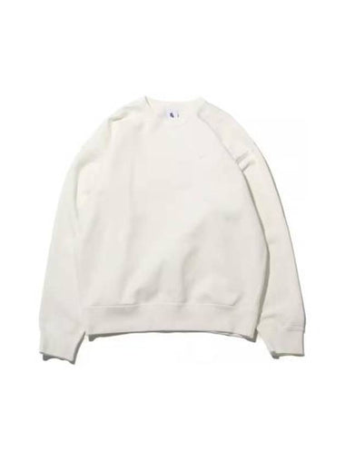 Solo Swoosh Fleece Crew Sweatshirt White - NIKE - BALAAN 1