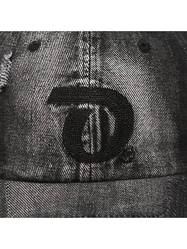 Point Logo Washed Denim BB Cap Black - OGARP - BALAAN 5