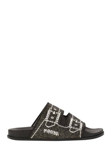 Mule Slippers SAMS016802 P6393 00N99 BLACK - MARNI - BALAAN 1