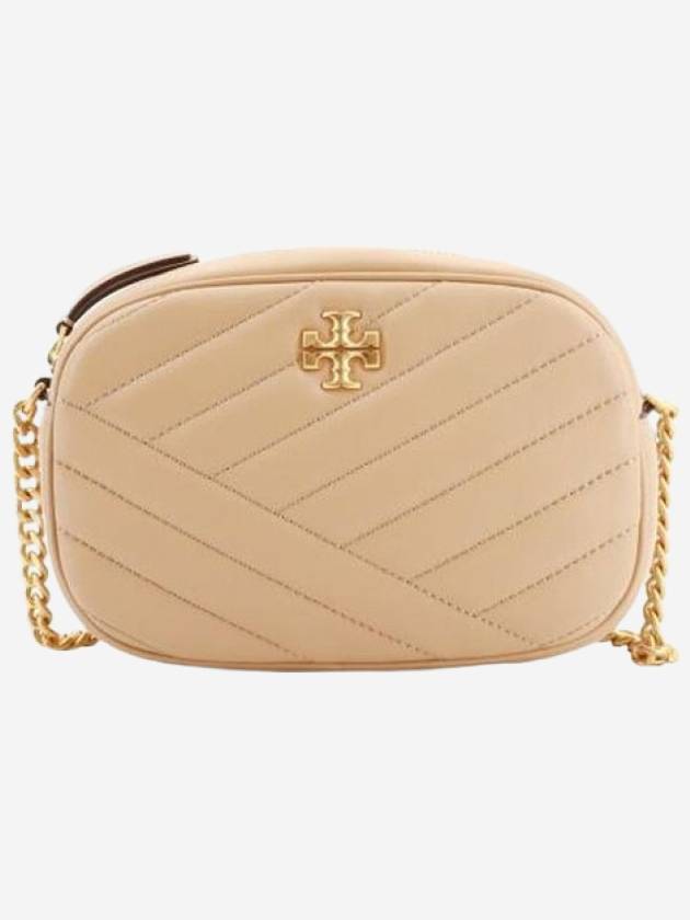 Chevron Kira Small Camera Cross Bag Desert Dune - TORY BURCH - BALAAN 2